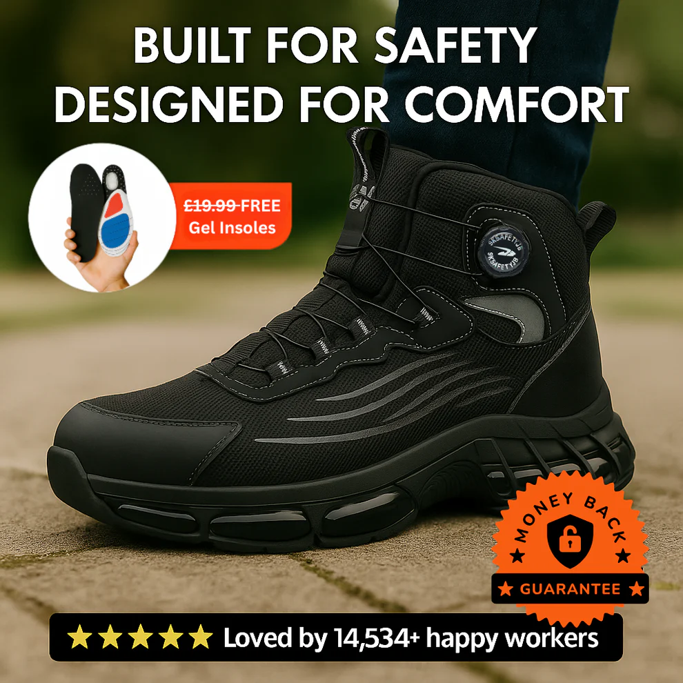 AirStride™ 2.0 Safety Shoes – Finally, Work Boots That Don't Kill Your Feet
