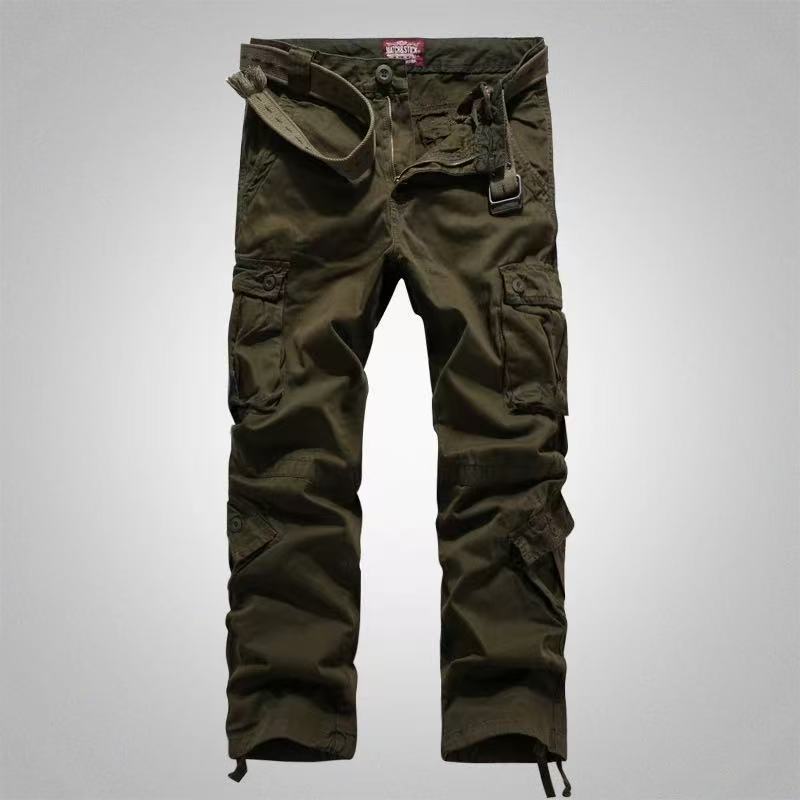 KangooSport Camo Cargo Tactical Pants, Multi-Pocket Outdoor Essentials