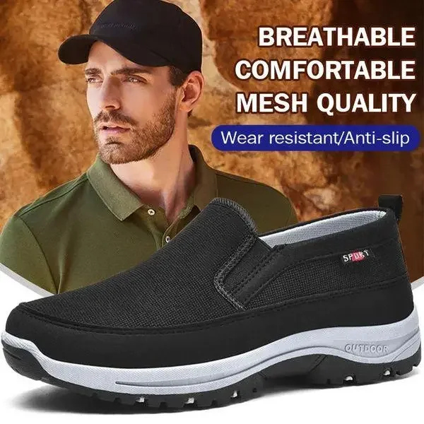 Men's Comfortable Breathable Walking Loafers