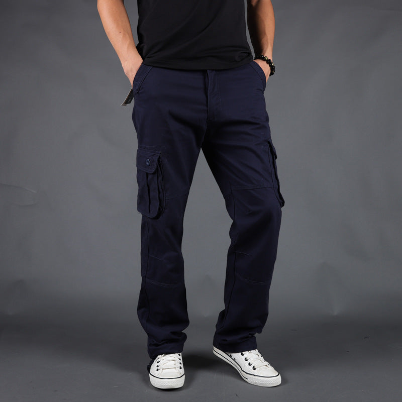 Men's Multi-Pocket Loose Cargo Pants