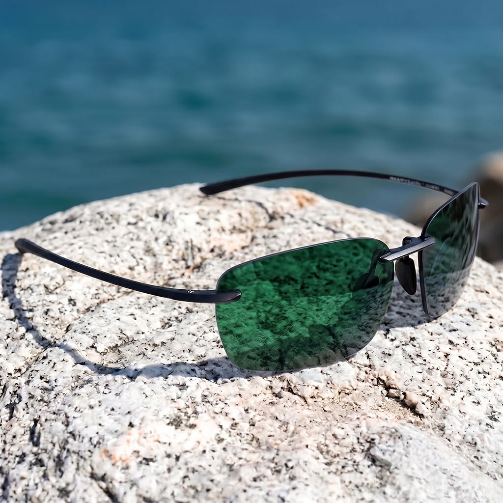 Ultralight Rimless Polarized Sunglasses | UV400