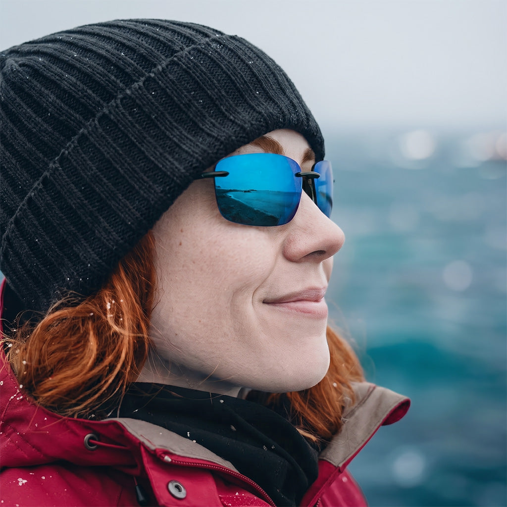 Ultralight Rimless Polarized Sunglasses | UV400