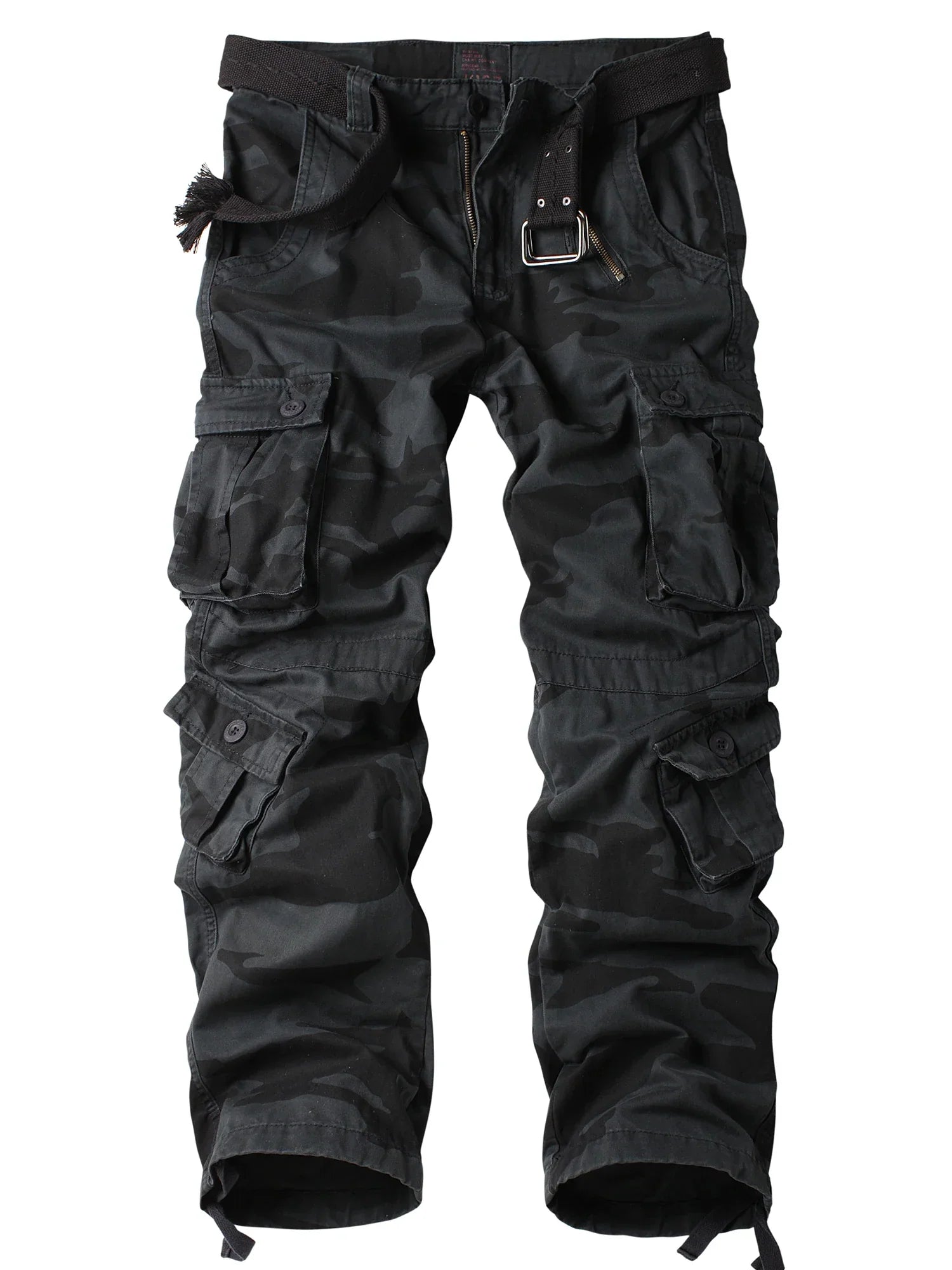 KangooSport Camo Cargo Tactical Pants, Multi-Pocket Outdoor Essentials