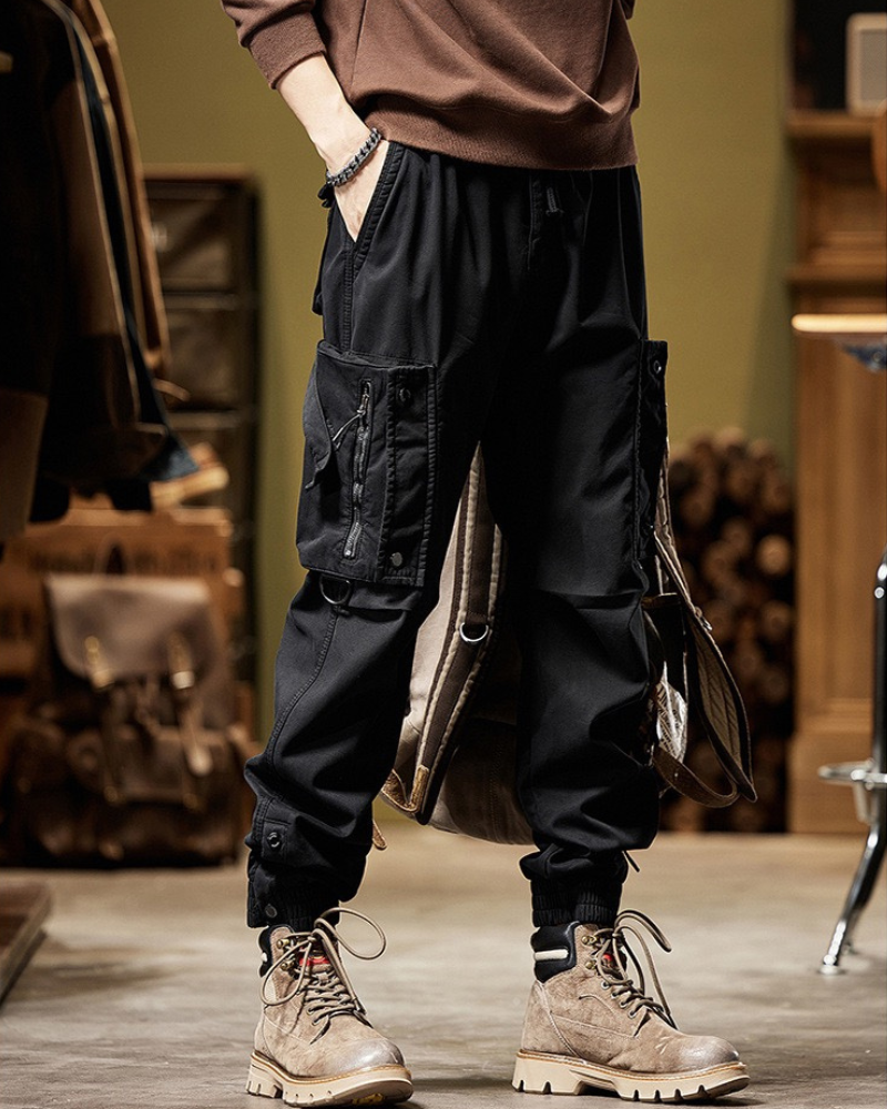 Kangoo Men's Multi-Pocket Cargo Pants