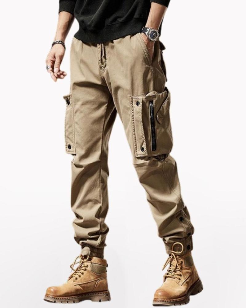 Kangoo Men's Multi-Pocket Cargo Pants