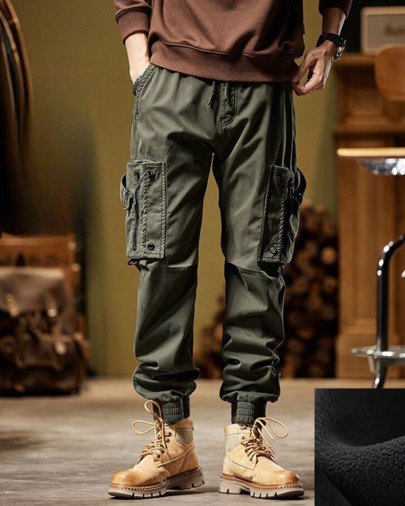 Kangoo Men's Multi-Pocket Cargo Pants