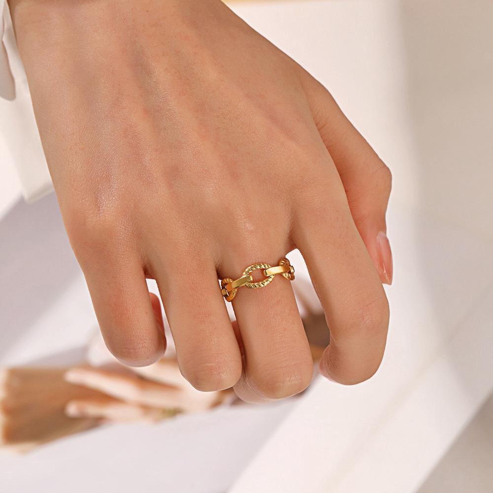 Linked in Twinkle Ring