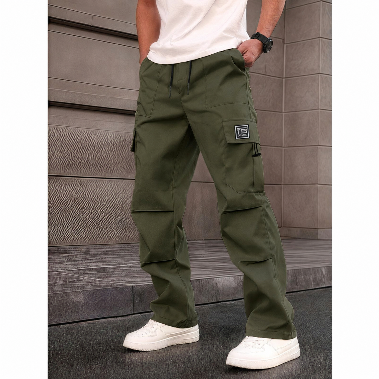 Men's  Multi-Pocket Utility Cargo Pants-Buy 2 Get Free Shipping!