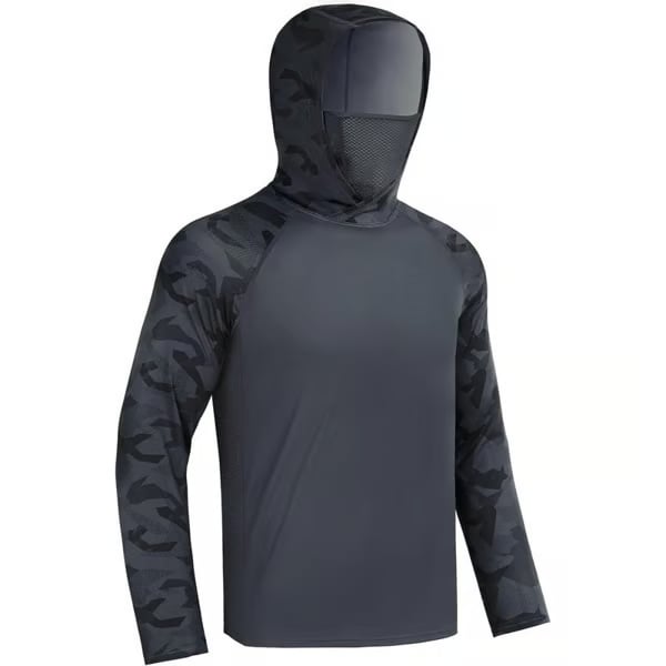 Outdoor activity essential—hooded mask integrated design 🌞 360° sun protection with no dead angles.