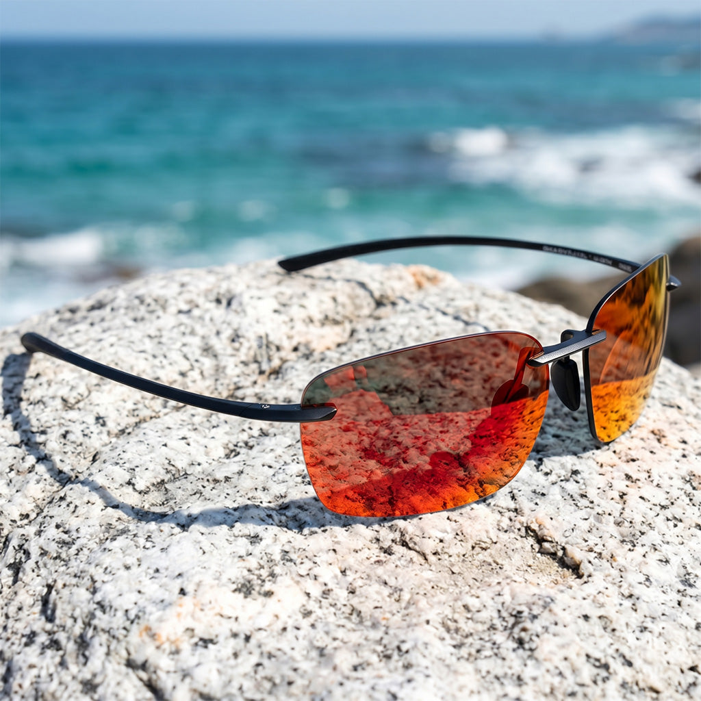 Ultralight Rimless Polarized Sunglasses | UV400